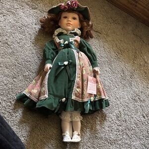 Collectible Memories Porcelain Doll